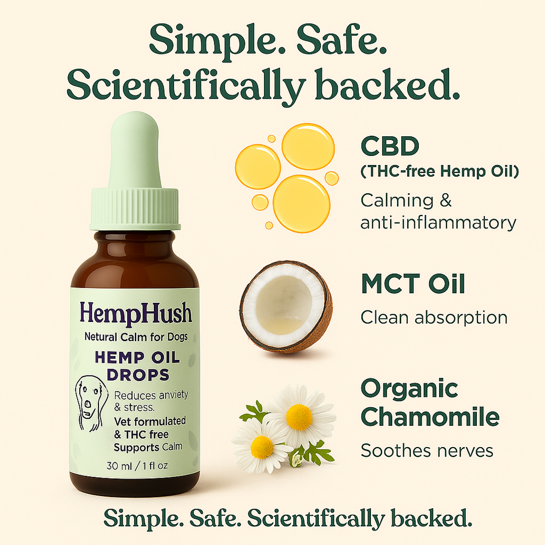 Full-Spectrum (1,000mg) HempHush™ CBD Liquid Relief